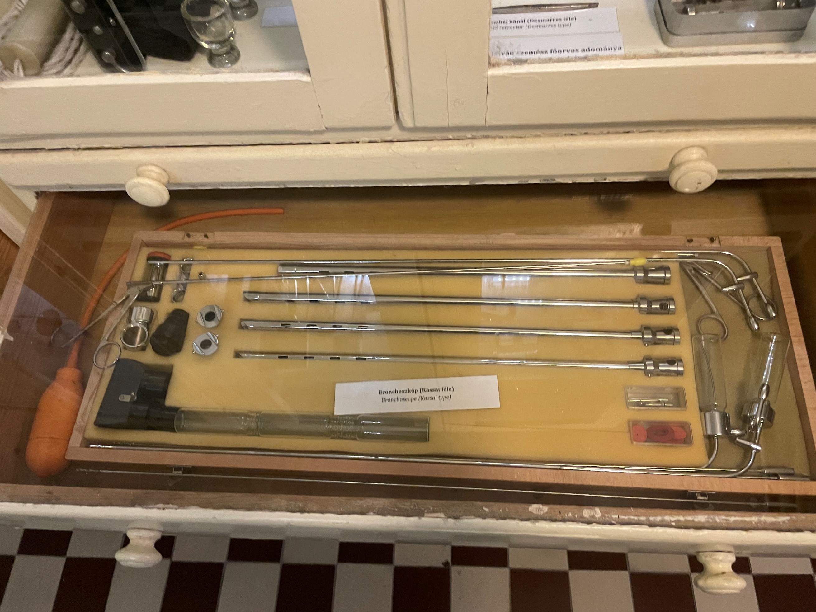 Bronchoscope Kassai Type, Hospital in the Rock Museum, Budapest, by Maria Sofia Caracò.jpeg